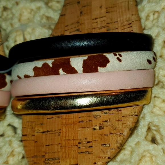 Qupid Women's Slip on Sandals Size 8 - Picture 2 of 7